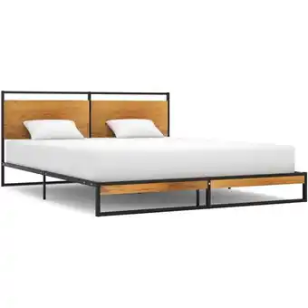 ManoMano Bettgestell,Schlafzimmerbett Metall 140x200 cm vidaXL Angebot