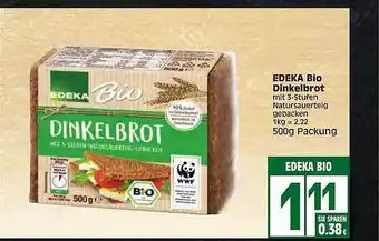 Edeka Edeka Bio Dinkelbrot Angebot