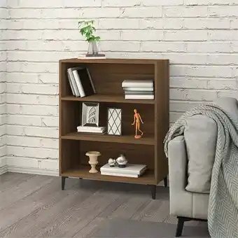 ManoMano Bonnevie - Sideboard Kommode - Küchenschrank Braun Eichen-Optik 69,5x32,5x90 cm Holzwerkstoff BV607287 Angebot