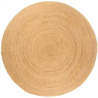 ManoMano Maisonchic - Teppich,Wohnzimmer Teppiche,Fußmatte Jute Geflochten 180 cm Rund VESS694099 Angebot