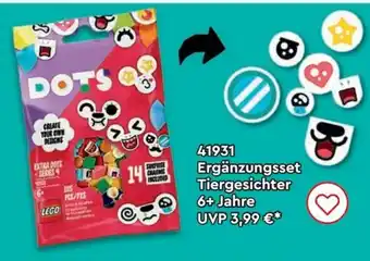 Lego 41931 Ergänzungsset Tiergesichter Angebot