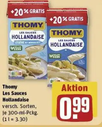 REWE Thomy Les Sauces Hollandaise 300 ml Pckg. Angebot