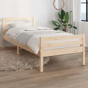 ManoMano Massivholzbett,Schlafzimmerbett,Einzelbette,Bett für Jugendliche,Erwachsene, ältere Menschen 100x200 cm FBDSC614634 Maisonchi Angebot