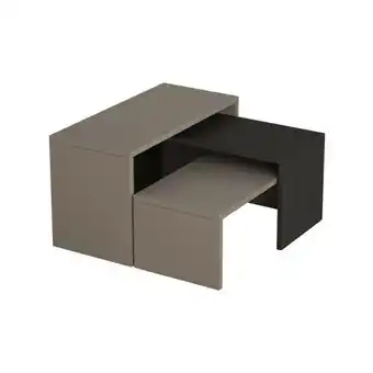 ManoMano Tris anthrazit taubengrau Couchtische Kanta cm 65x30xh.39 Angebot