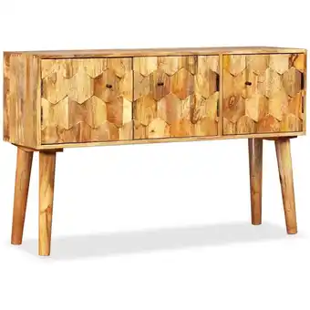 ManoMano Sideboard,Küchenschrank,Kommode,Beistellschrank Mangoholz Massiv 118 x 35 x 75 cm CEIN421017 Bonnevie Angebot