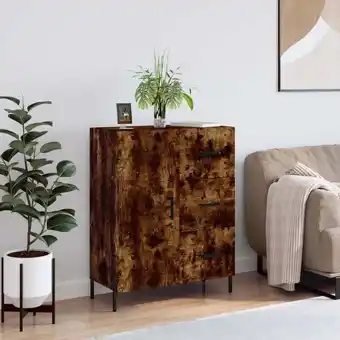 ManoMano Maisonchic - Sideboard, Kommode, Küchenschrank, Beistellschrank, Anrichte für Wohnzimmer Räuchereiche 69,5x34x90 cm Holzwerks Angebot