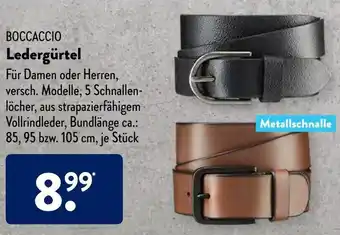 Aldi Süd Boccaccio Ledergürtel Angebot