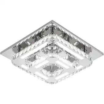 ManoMano Led Deckenleuchte 36W Kristall Moderne Kaltweiß 6000K Quadrat Deckenlampe Für Wohnzimmer Schlafzimmer Esszimmer Büro Angebot