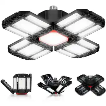 ManoMano Swanew - 200W led Hallenbeleuchtung Hallenleuchte 360° Einstellbar Werkstattleuchte Garagenleuchte Hallenstrahler Deckenleuch Angebot