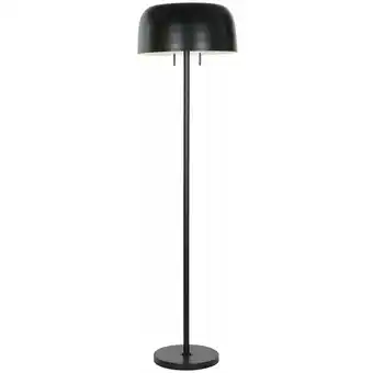 ManoMano Fijalo - Metallstehlampe 40x40x150 Black Metall Pilzmaterial Multicolorfamilie Familiengeschäfte Angebot