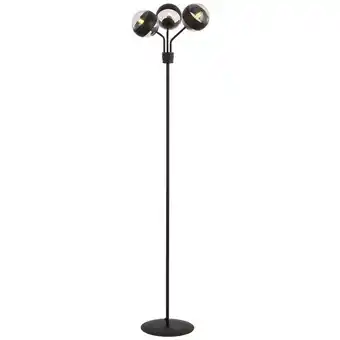 ManoMano Emibig nova Black Globe Stehlampe mit mehreren Armen und klaren, schwarzen Glasschirmen, 3x E14 Angebot