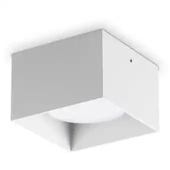 ManoMano Ideal Lux - spike Quadratisches Aufbau-Downlight Weiß Angebot