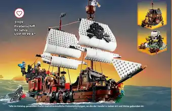 Lego 31109 Piratenschiff Angebot