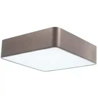 ManoMano Merano - Indianapolis 36cm Deckeneinbauleuchte Metall, Bronze außen matt weiß innen led E27 Angebot