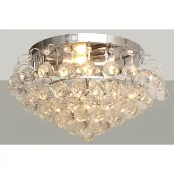 ManoMano Helam Lighting - Clarisa Deckenleuchte Chrom 50cm Angebot