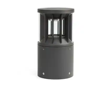 ManoMano Faro Barcelona - Faro screen - Integrierte LED-Sockelleuchte Außenbodenleuchte Grau, 3000K, IP65 Angebot