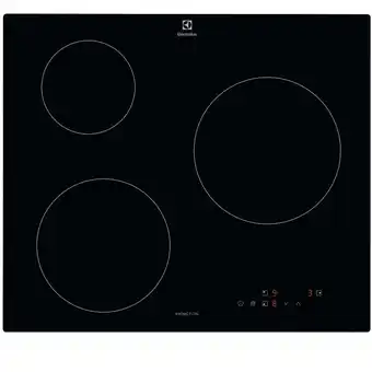 ManoMano Induktionskochfeld 60 cm 3 Brenner 6000 w schwarz - LIB60320CK Electrolux Angebot