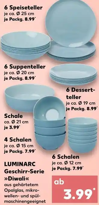 Kaufland LUMINARC Geschirr-Serie Diwali Angebot