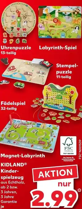 Kaufland KIDLAND Kinderspielzeug Angebot