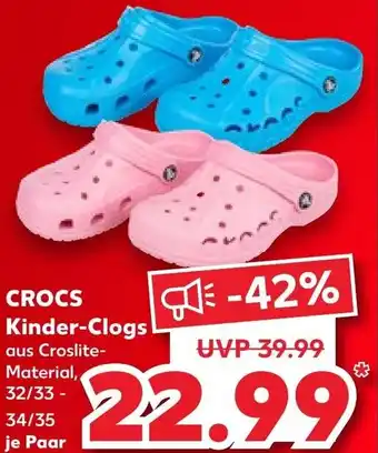 Kaufland CROCS Kinder-Clogs Angebot