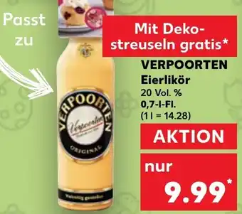 Kaufland VERPOORTEN Eierlikör 0,7 L-Fl. Angebot