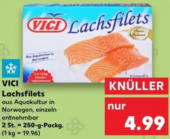 Kaufland VICI Lachsfilets 250 g Packg. Angebot