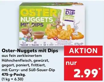 Kaufland Oster-Nuggets mit Dips 475 g Packg. Angebot