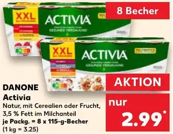 Kaufland DANONE Activia 8x115 g Becher Angebot