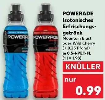 Kaufland POWERADE Isotonisches Erfrischungsgetränk 0,5-I-PET-FI. Angebot