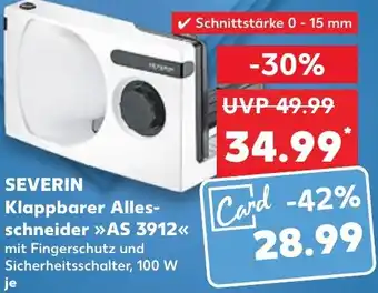 Kaufland SEVERIN Klappbarer Allesschneider AS 3912 Angebot