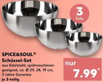 Kaufland SPICE&SOUL Schüssel-Set 3-teilig Angebot