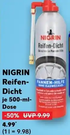 Kaufland NIGRIN Reifen-Dicht 500 ml Dose Angebot