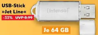Kaufland (Intenso) USB-Stick Jet Line 64 GB Angebot