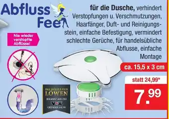 Zimmermann Abfluss Fee für die Dusche Angebot