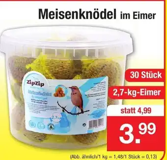 Zimmermann Meisenknödel im Eimer 2,7kg Angebot