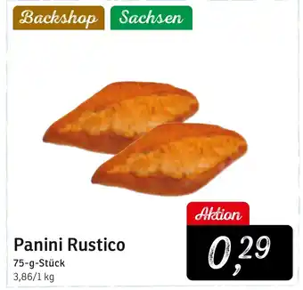 KONSUM Panini Rustico 75-g Angebot