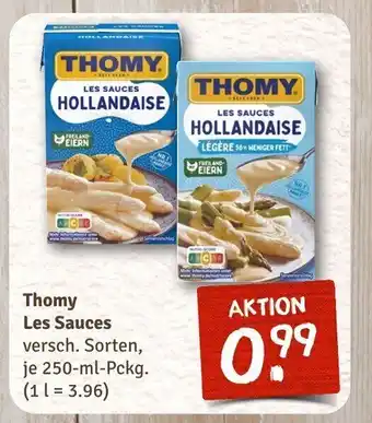 nahkauf Thomy Les Sauces versch. Sorten, je 250-ml-Pckg. Angebot