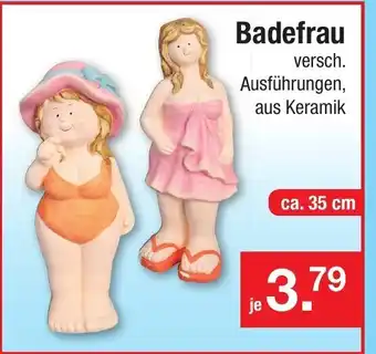 Zimmermann Badefrau Angebot