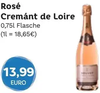 Edeka Niemerszein Rosé Cremánt de Loire 0,75 L Flasche Angebot