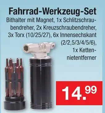 Zimmermann Fahrrad Werkzeug Set Angebot