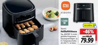 Lidl Xiaomi Heißluftfritteuse „MAF08" Angebot