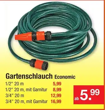 Zimmermann Gartenschlauch Economic Angebot