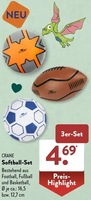 Aldi Süd CRANE Softball-Set Angebot