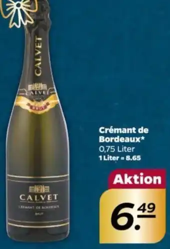 NETTO Crémant de Bordeaux 0,75 Liter Angebot