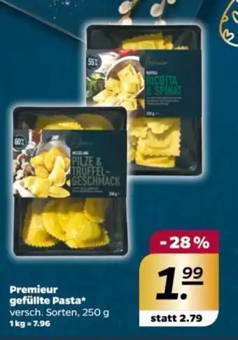 NETTO Premieur gefüllte Pasta 250 g Angebot