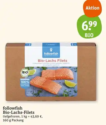 basic followfish Bio-Lachs-Filets 160 g Packung Angebot