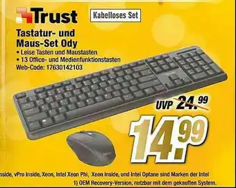 Expert Trust Tastatur Und Maus-set Ody Angebot