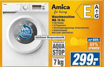 Expert Amica Waschmaschine Wa14ex Angebot