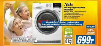 Expert Aeg Wärmepumpentrockner T8db68ex Angebot