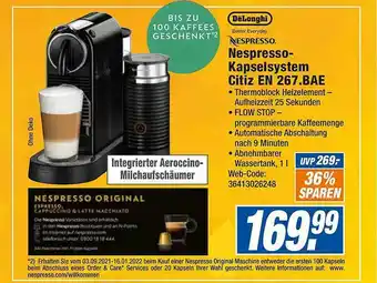 expert Octomedia Delongi Nespressso Kapselsystem Angebot